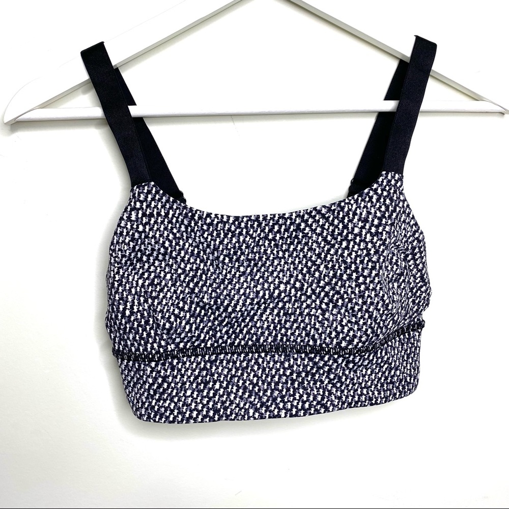 Lululemon Both Ways Bra in black/white size 4